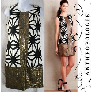 Anthropologie Karimata Sequin Dress By Tabitha